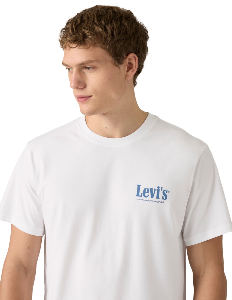 Playera cuello redondo para hombre