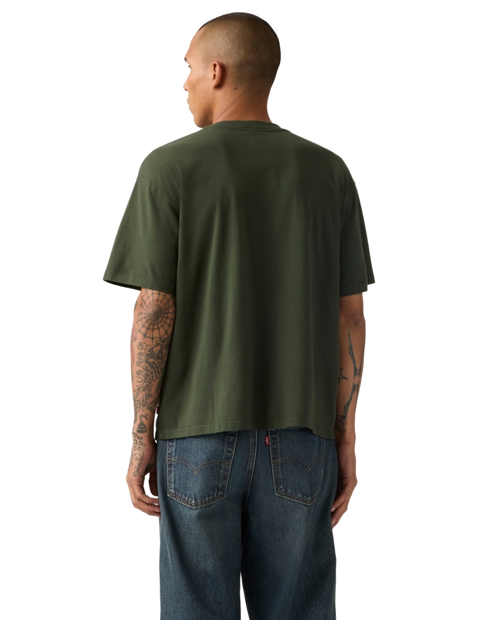 Playera cuello redondo para hombre