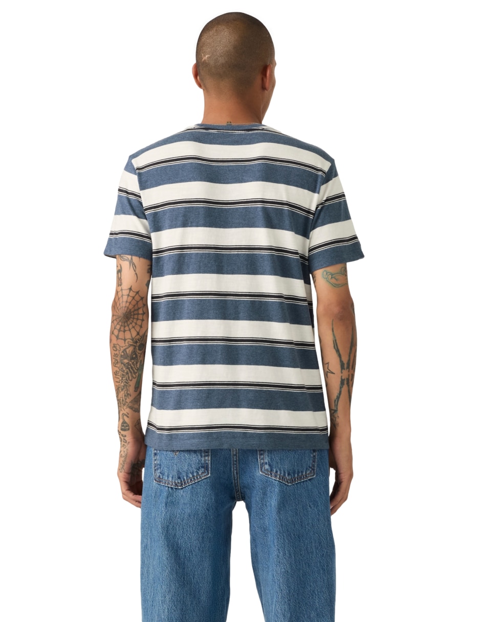 Playera cuello redondo para hombre