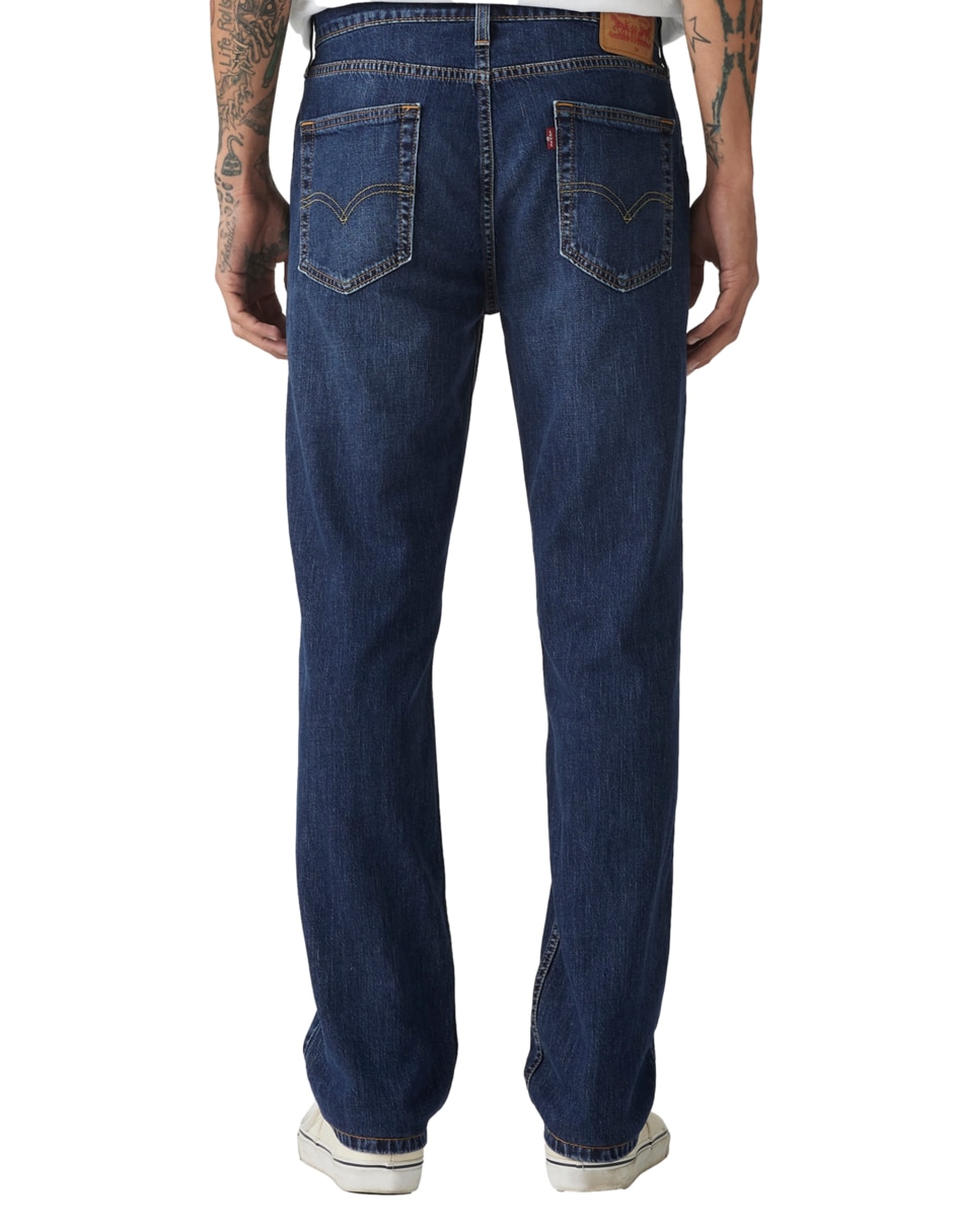 Jeans straight 514 lavado obscuro para hombre
