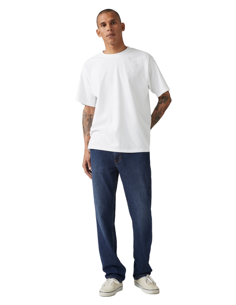 Jeans straight 514 lavado obscuro para hombre