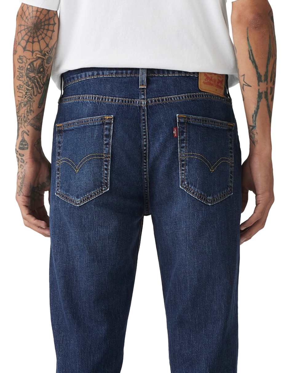 Jeans straight 514 lavado obscuro para hombre