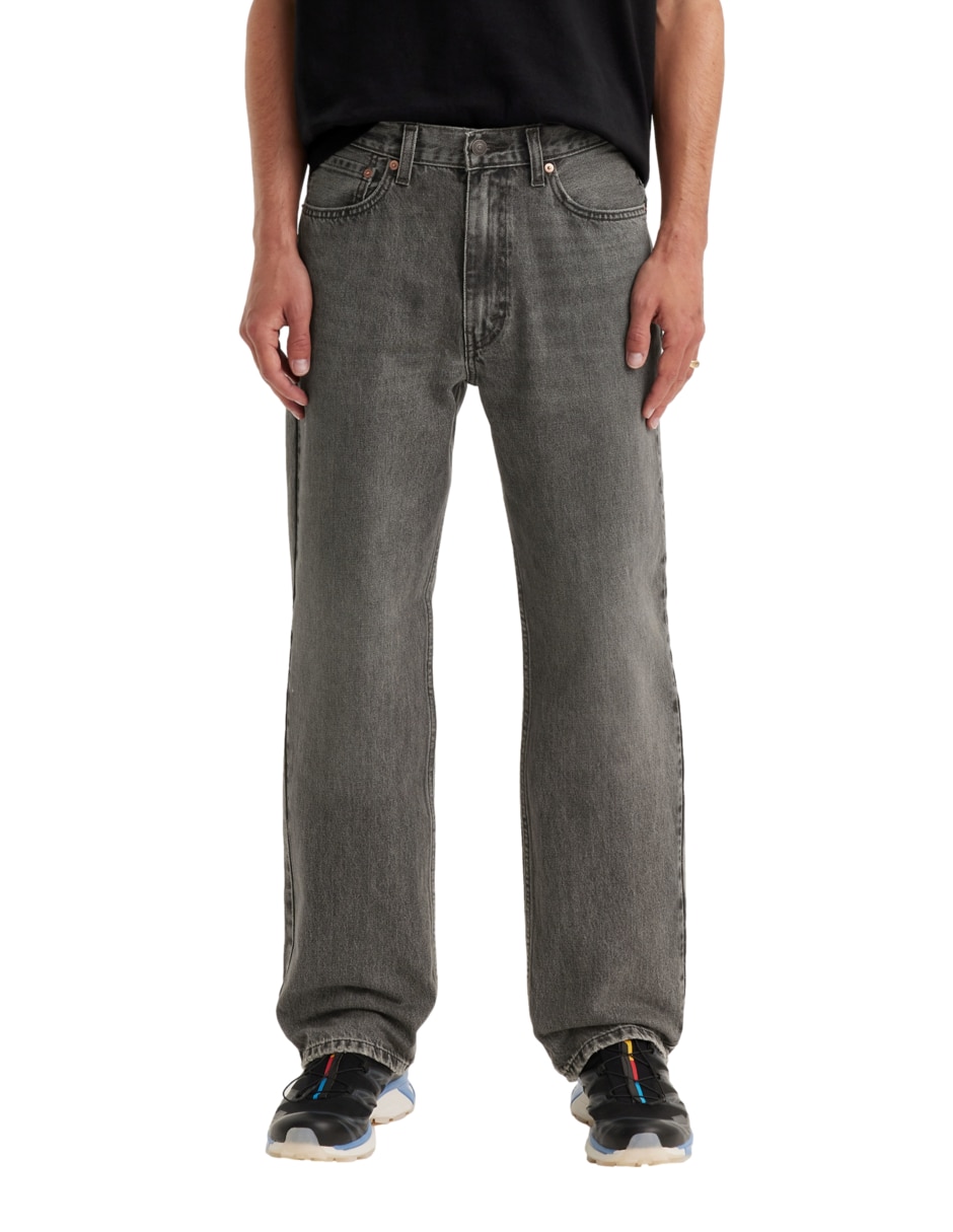 Jeans straight Levi's 565 lavado obscuro para hombre