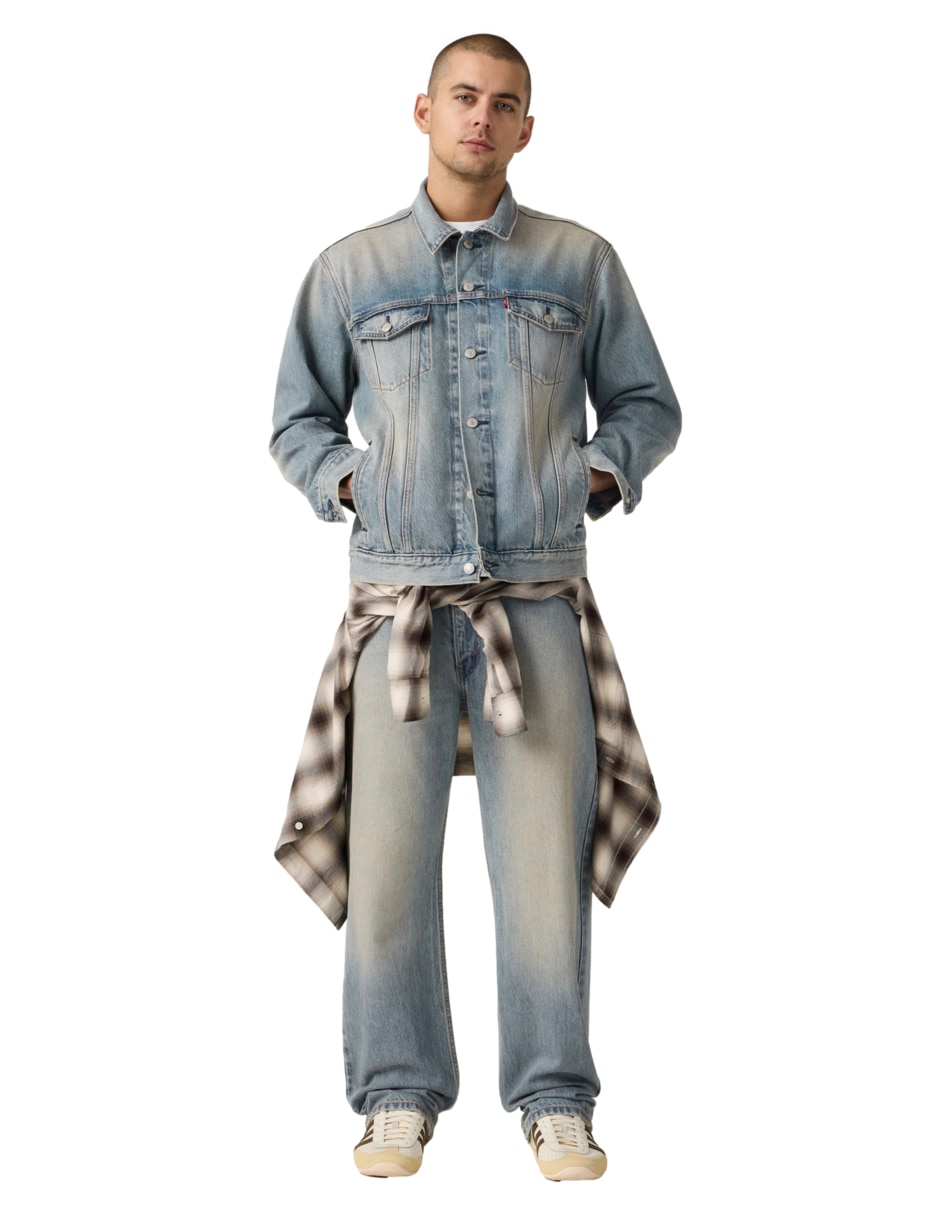 Jeans straight Loose 565 lavado claro para hombre 2
