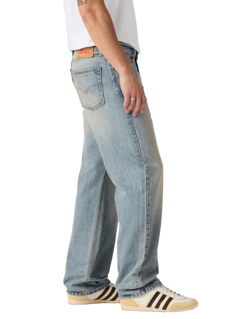 Jeans straight Loose 565 lavado claro para hombre 3