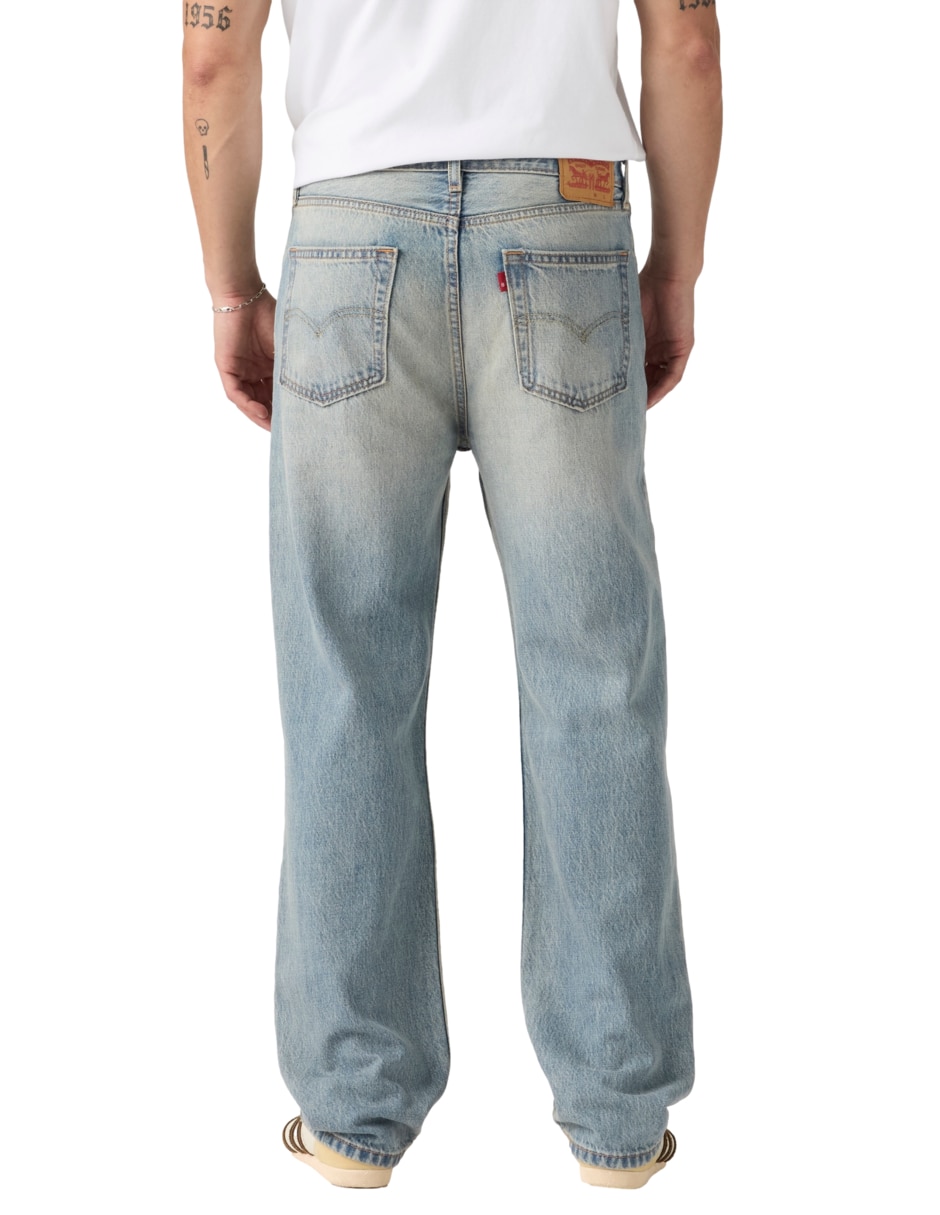 Jeans straight Loose 565 lavado claro para hombre 4