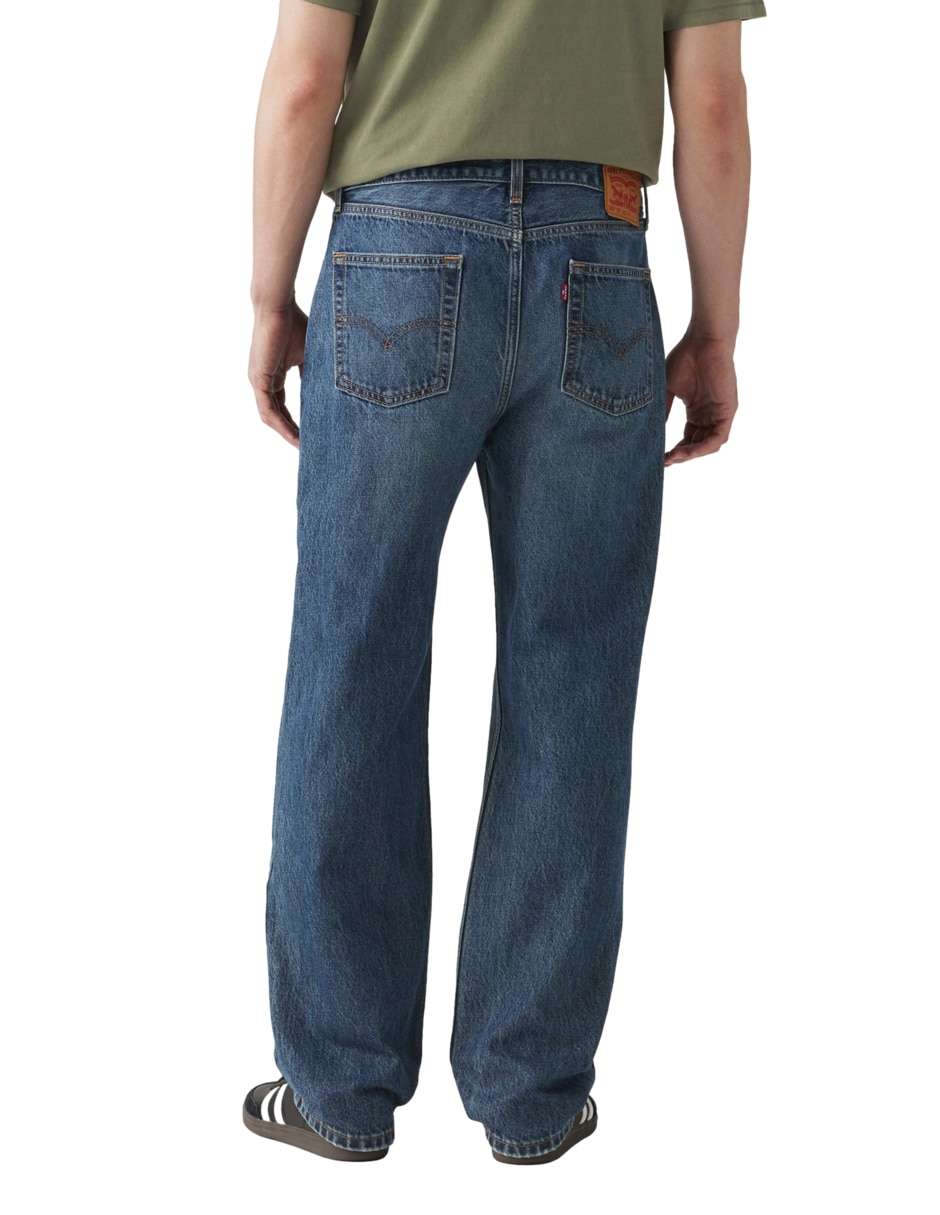 Jeans straight Levi's 565 lavado obscuro para hombre