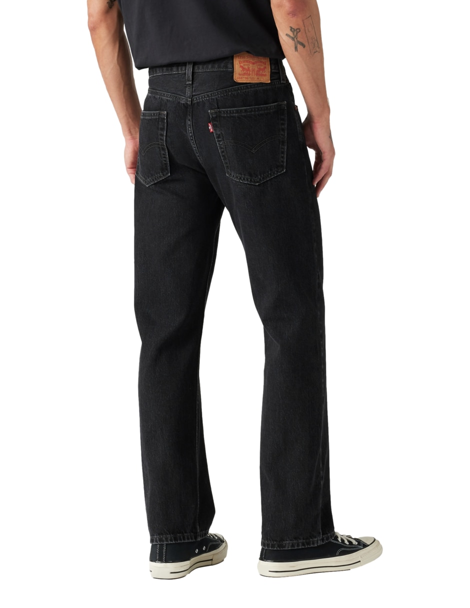 Jeans straight Levi's lavado obscuro para hombre