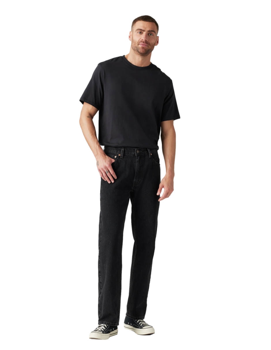 Jeans straight Levi's lavado obscuro para hombre