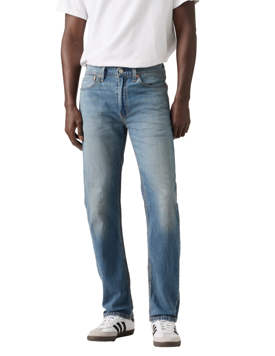 Jeans straight Levi's 514 lavado medio para hombre