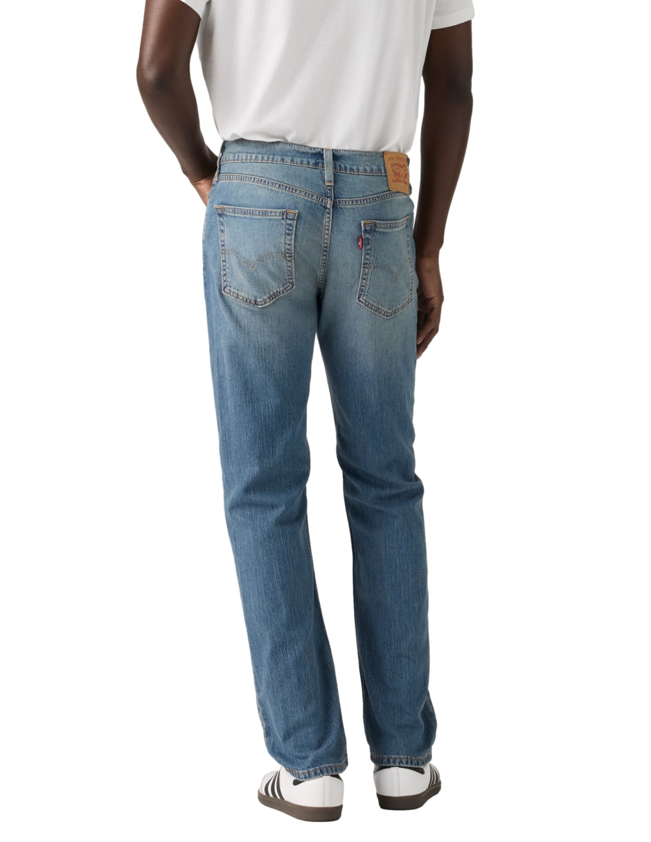 Jeans straight Levi's 514 lavado medio para hombre