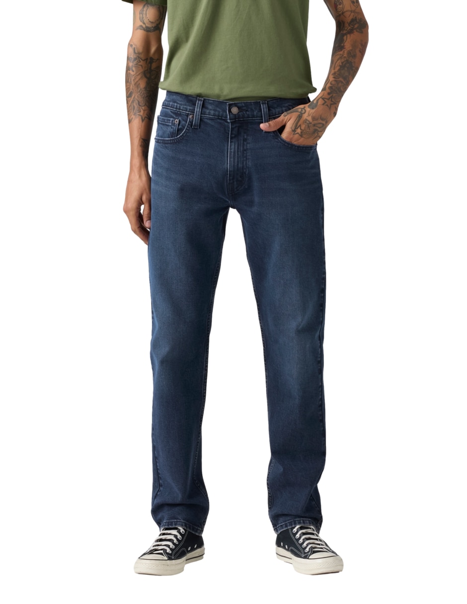 Jeans slim 502 lavado obscuro para hombre
