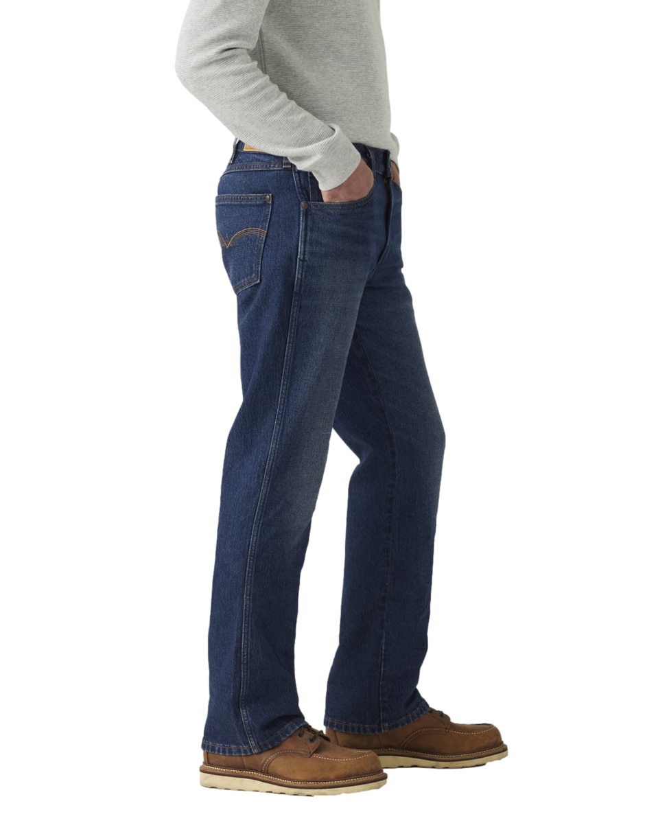 Jeans boot 537 lavado obscuro para hombre