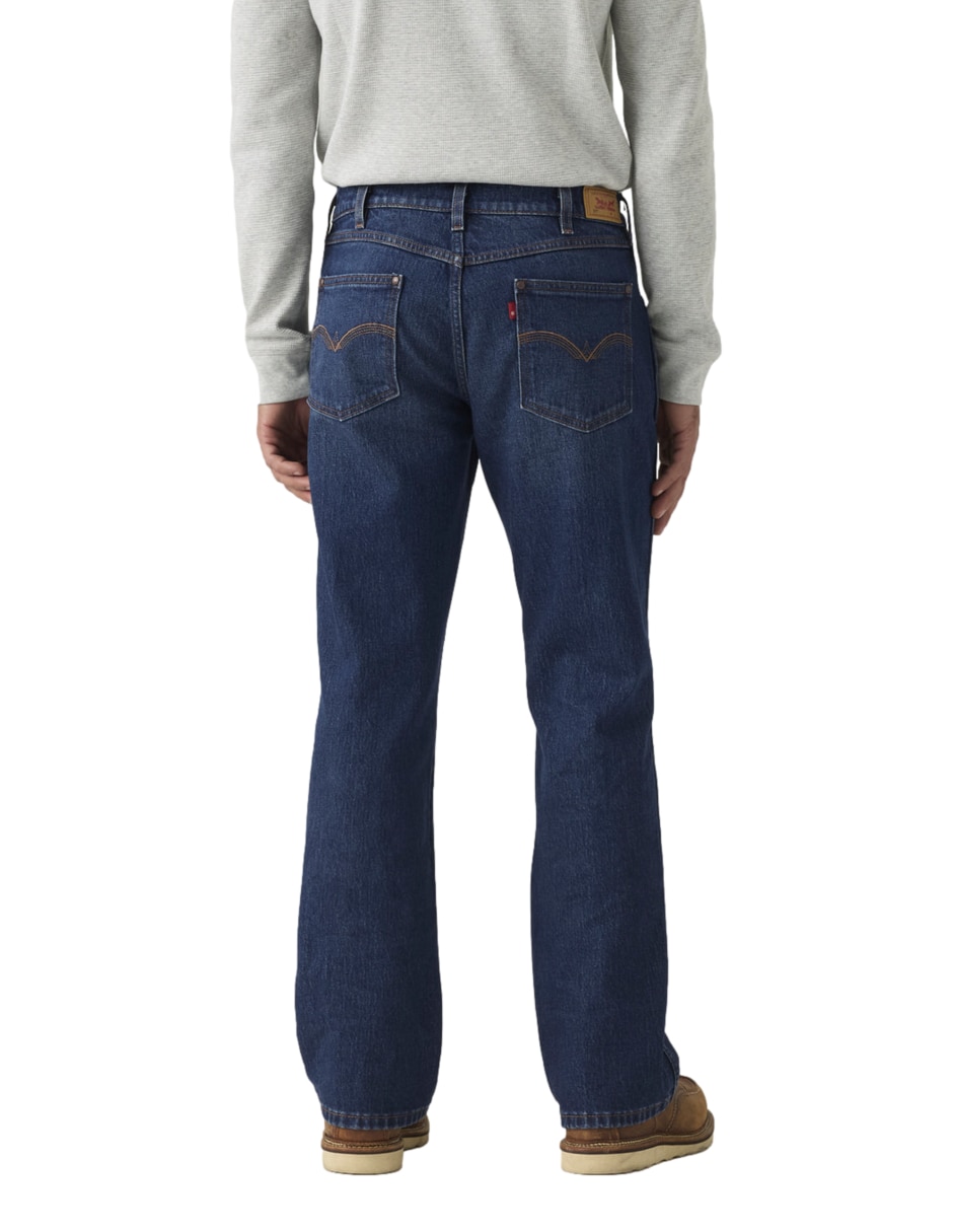 Jeans boot 537 lavado obscuro para hombre