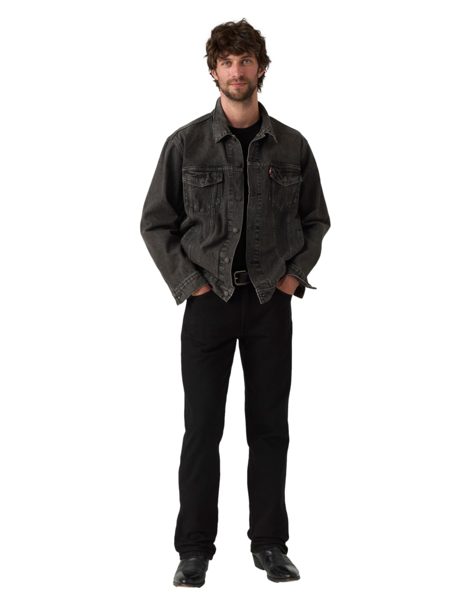 Jeans boot 537 lavado obscuro para hombre 2