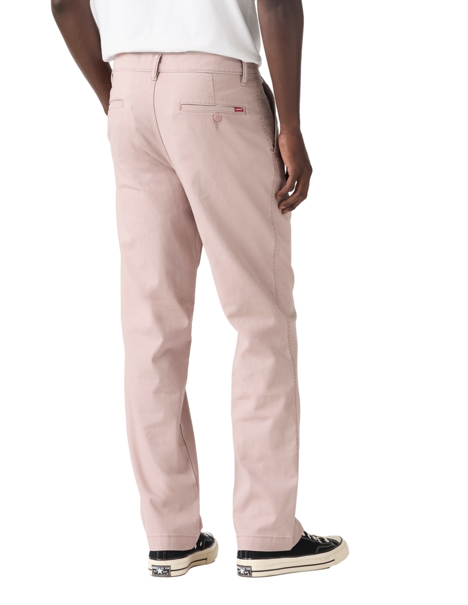 Pantalón regular de algodón para hombre 2