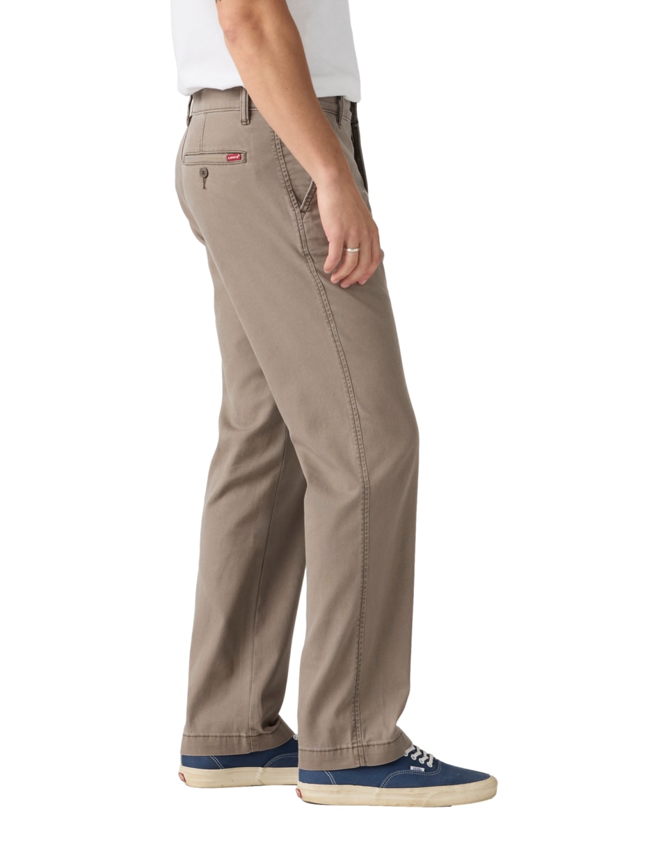 Pantalón regular de algodón para hombre 3