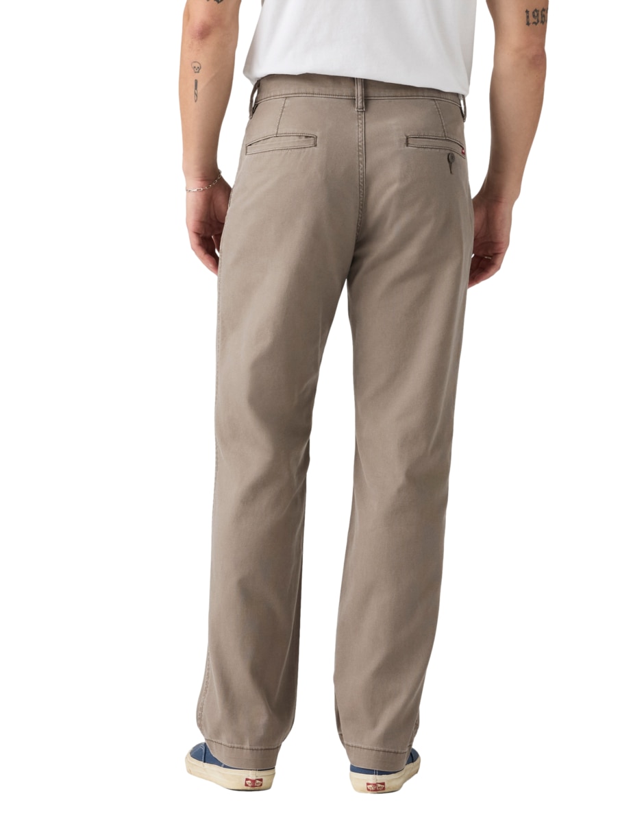 Pantalón regular de algodón para hombre 2