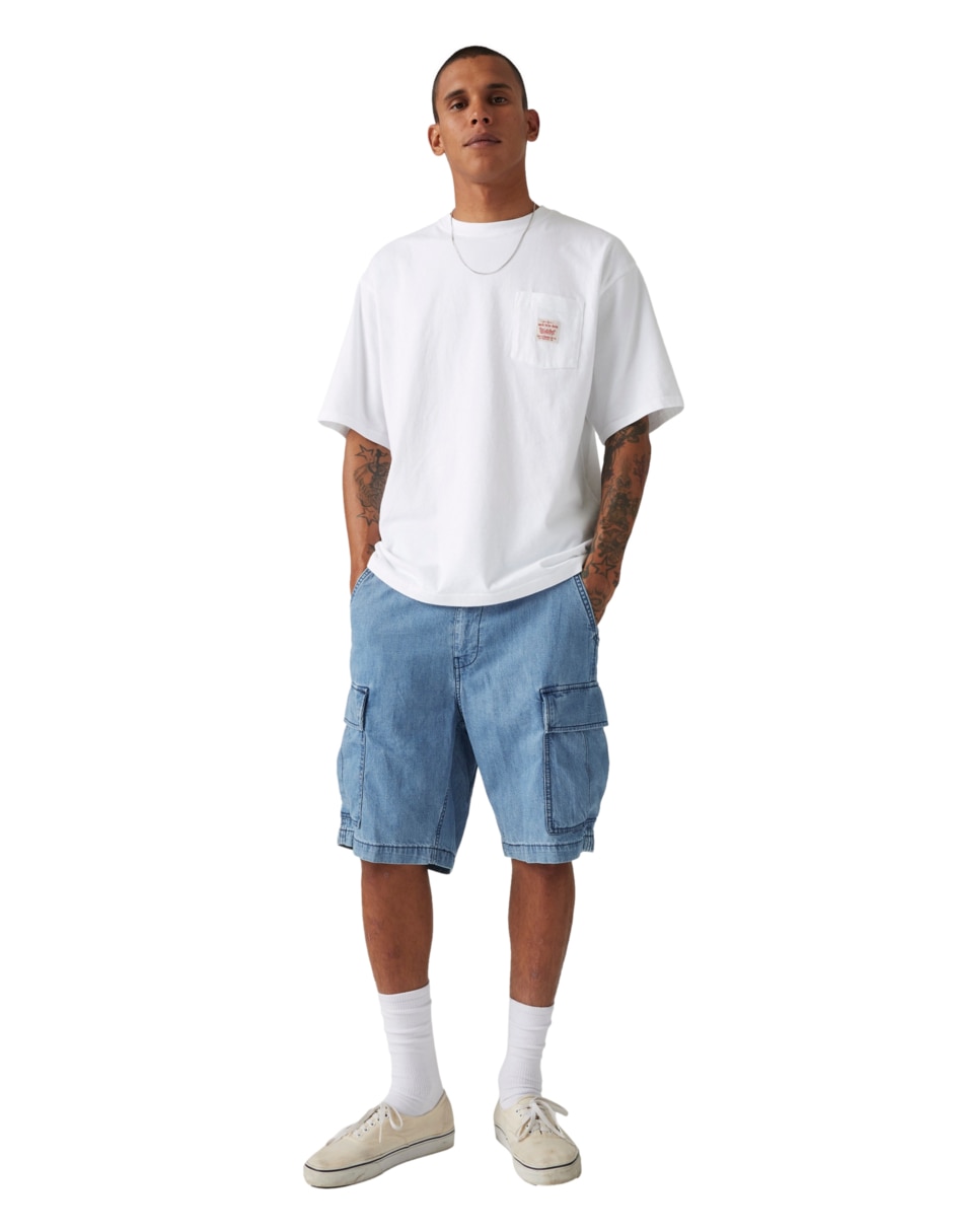 Short de algodón para hombre