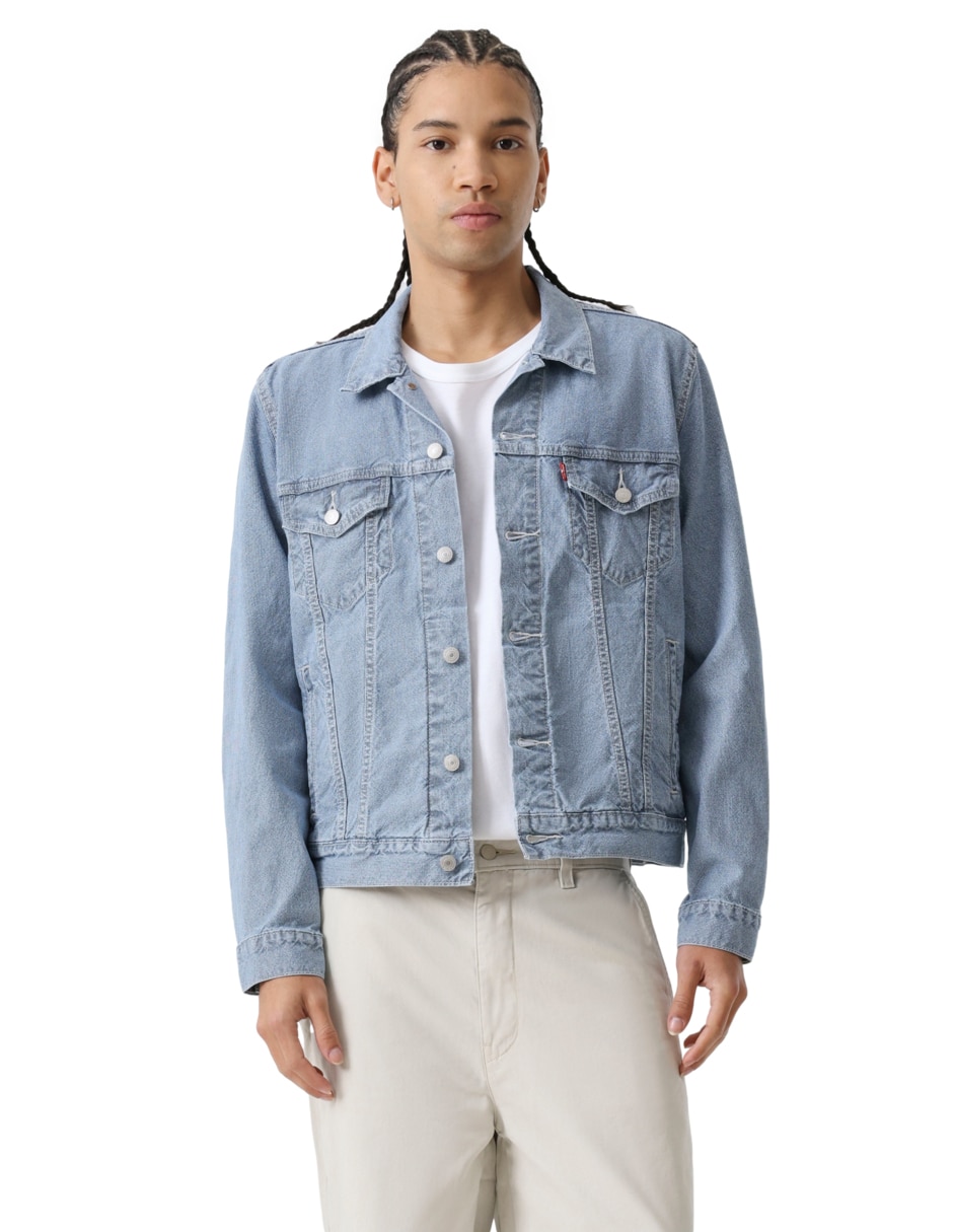 Chamarra Denim Levi's de mezclilla para hombre