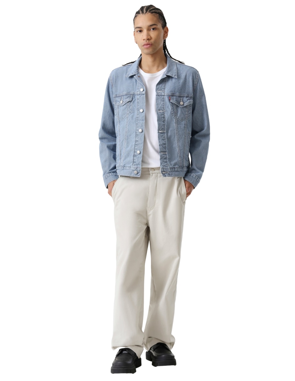 Chamarra Denim Levi's de mezclilla para hombre