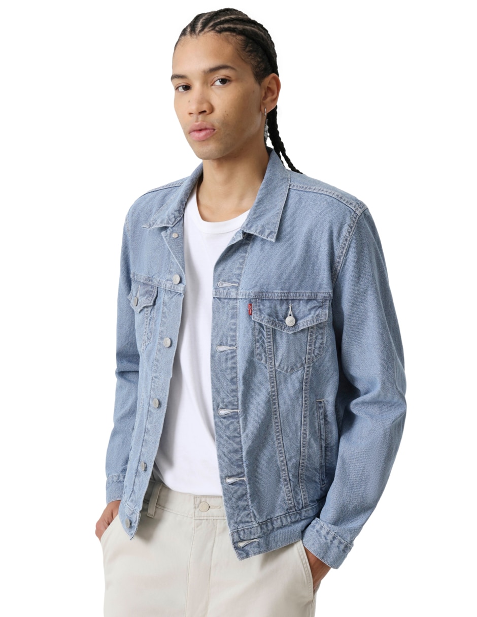 Chamarra Denim Levi's de mezclilla para hombre