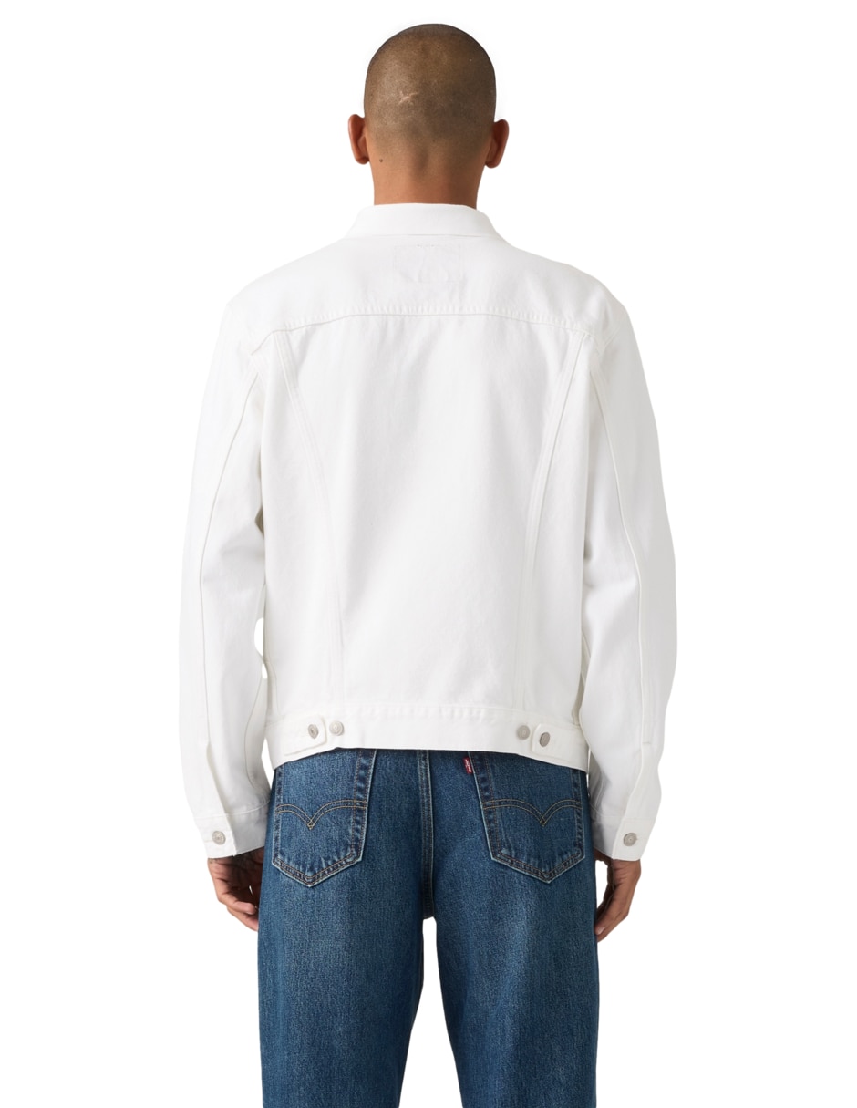 Chamarra denim Levi's con bolsillos para hombre
