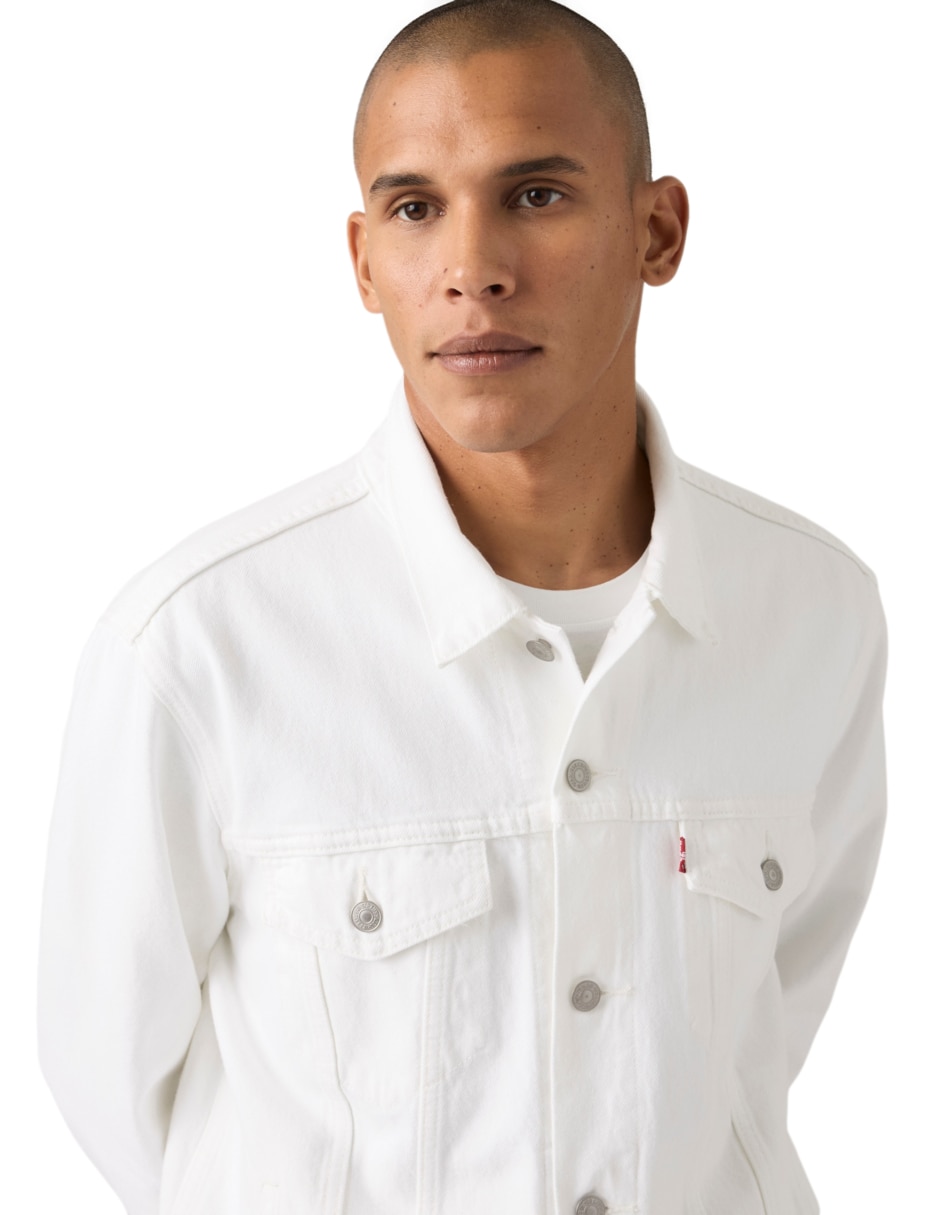 Chamarra denim Levi's con bolsillos para hombre