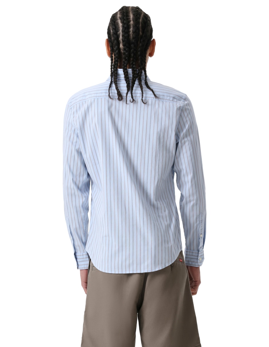 Camisa casual Levi's de algodón manga larga para hombre