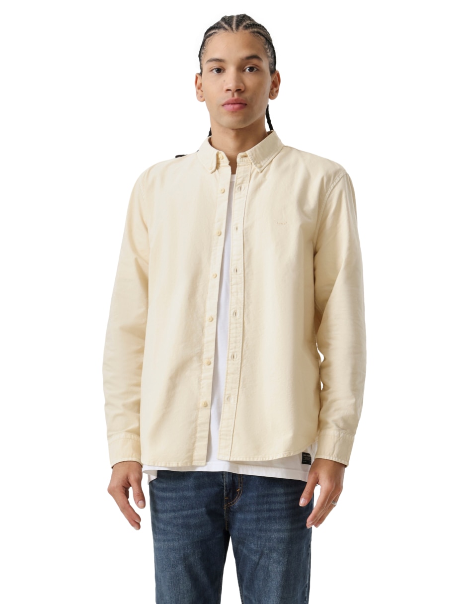 Sobrecamisa casual Levi's de algodón manga larga para hombre