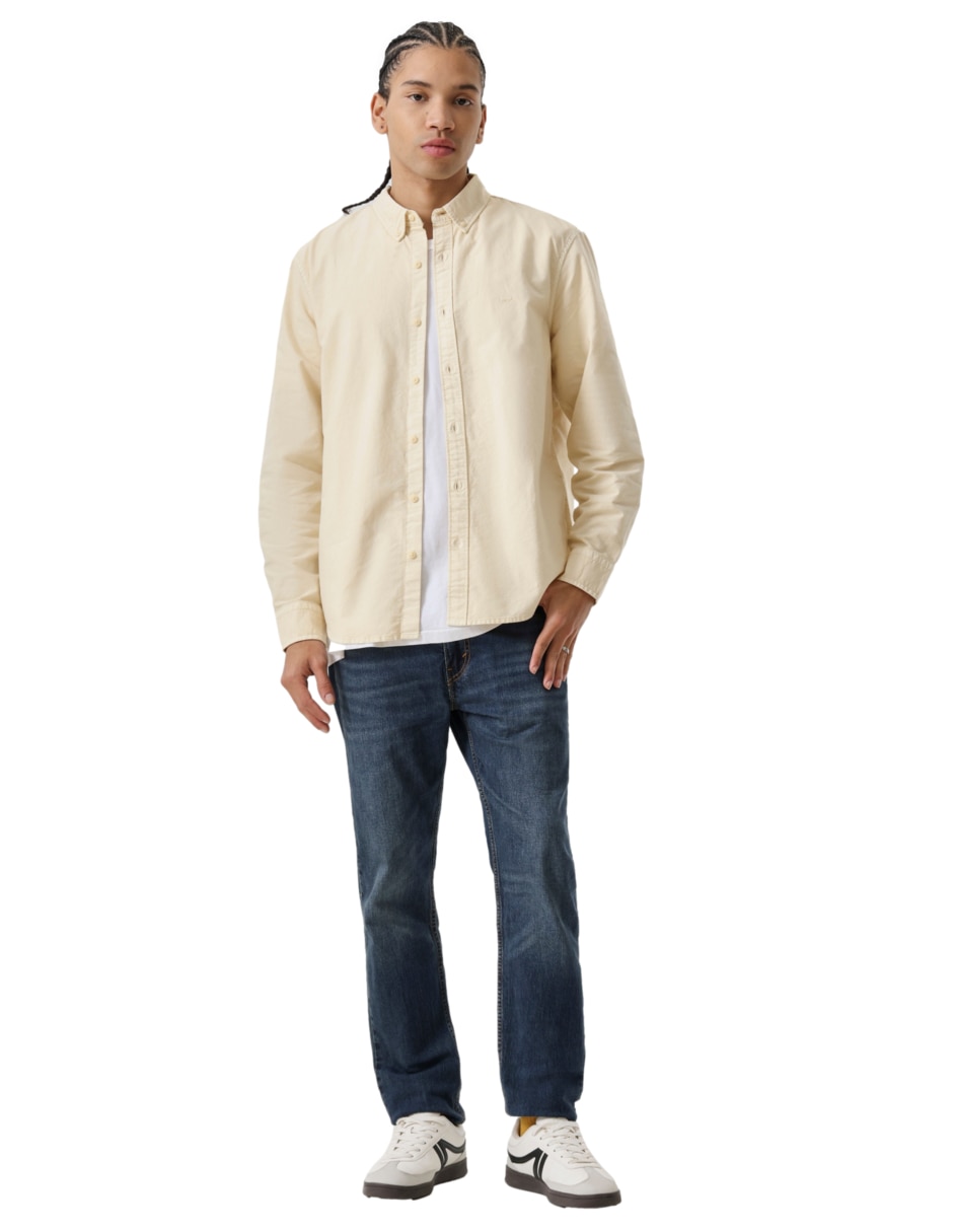 Sobrecamisa casual Levi's de algodón manga larga para hombre