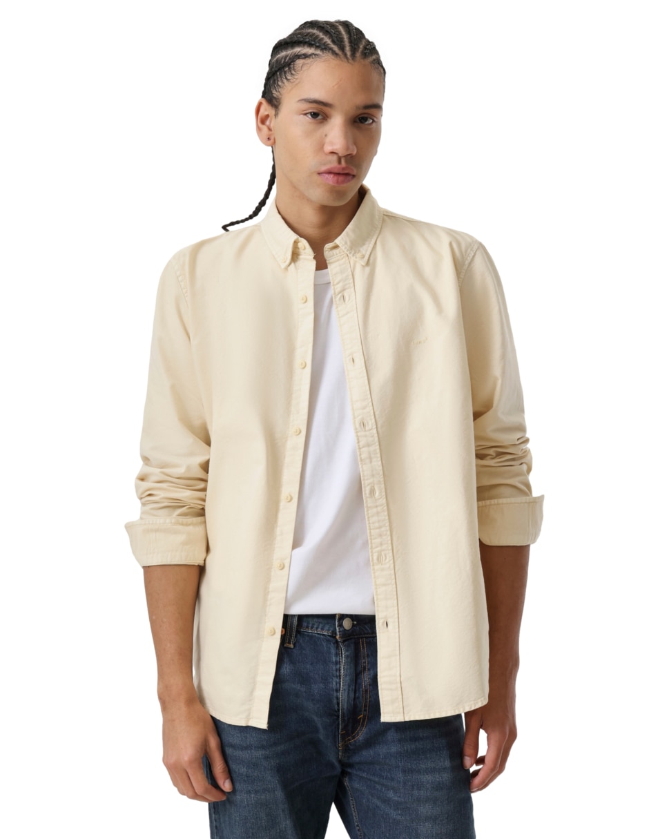 Sobrecamisa casual Levi's de algodón manga larga para hombre