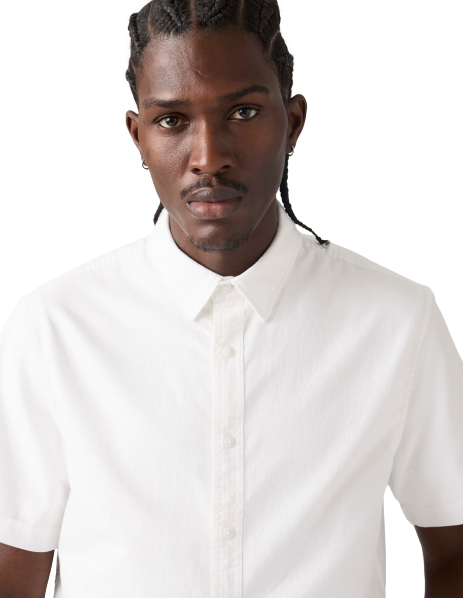 Camisa casual Levi's de algodón manga corta para hombre