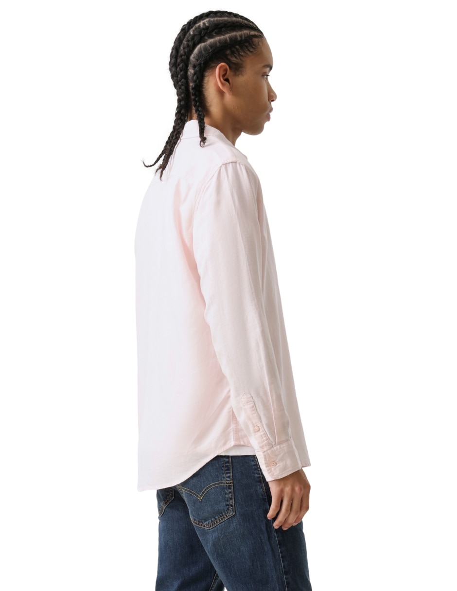 Camisa casual Levi's de algodón manga larga para hombre