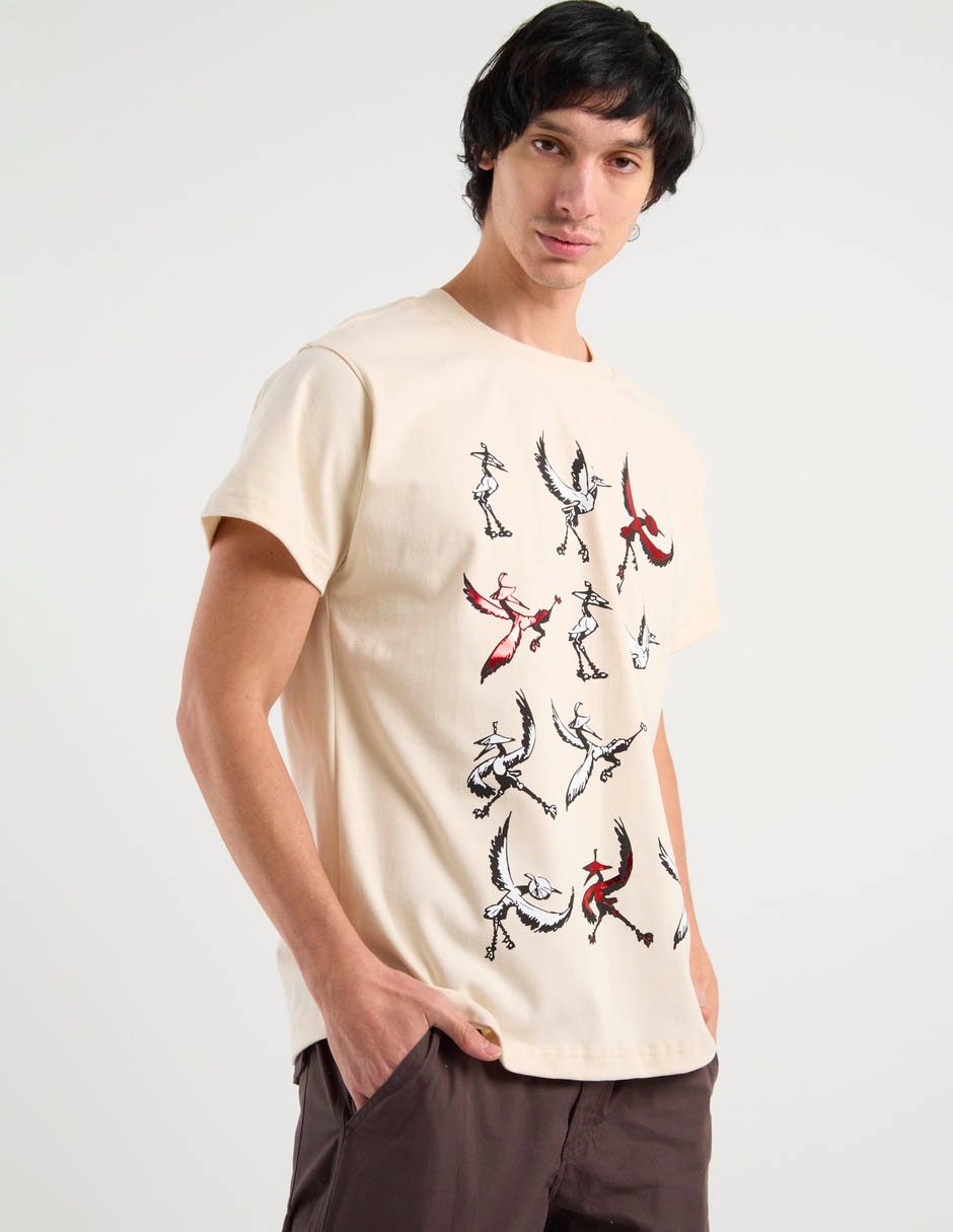 Playera cuello redondo para hombre 1