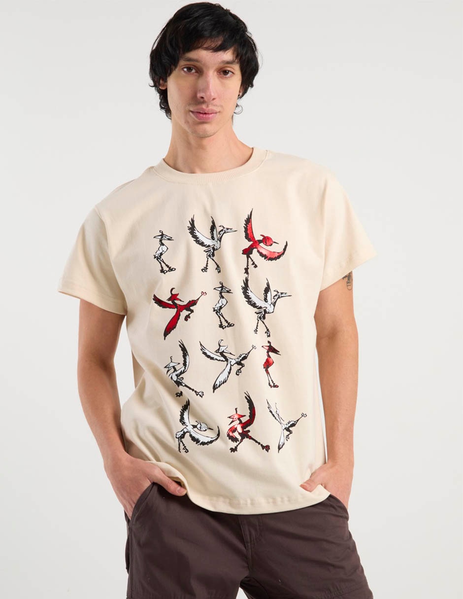 Playera cuello redondo para hombre 7