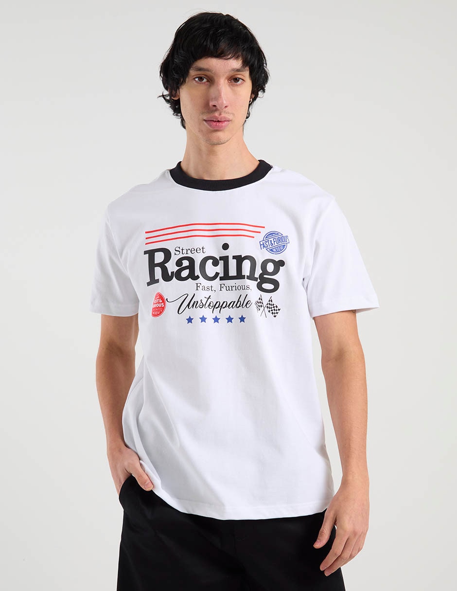 Playera Univrs cuello redondo para hombre