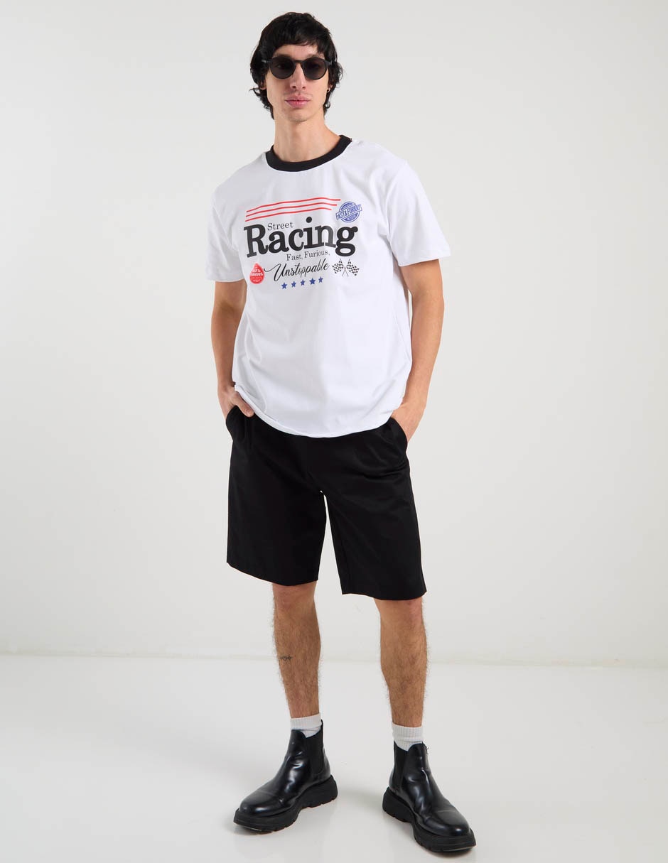 Playera Univrs cuello redondo para hombre
