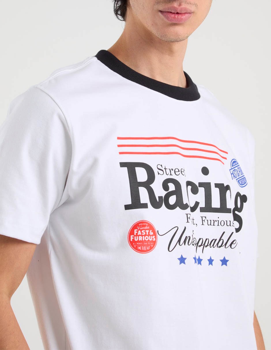 Playera Univrs cuello redondo para hombre