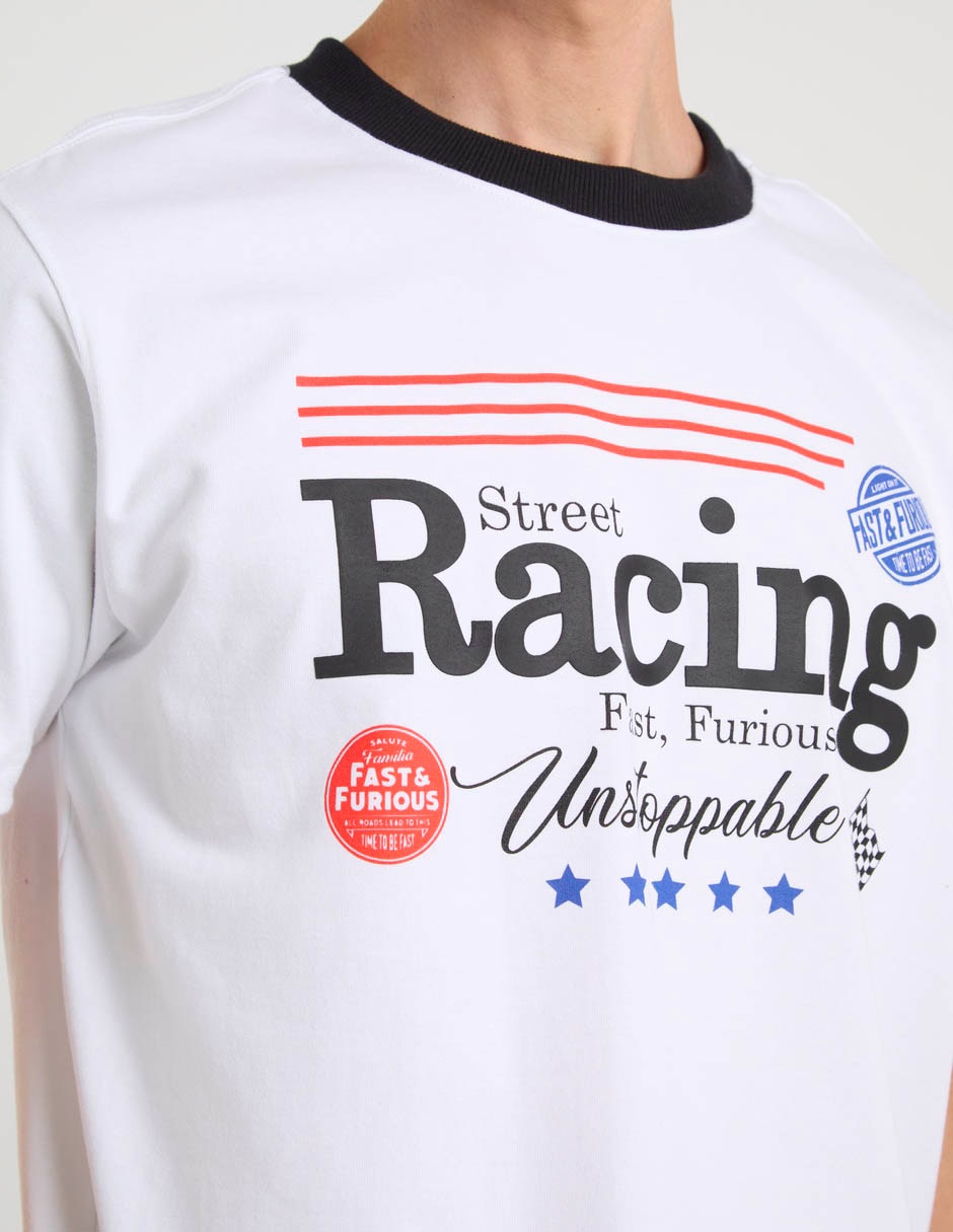 Playera Univrs cuello redondo para hombre