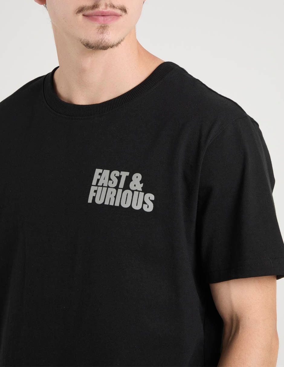 Playera Rápidos y Furiosos cuello redondo para hombre 9