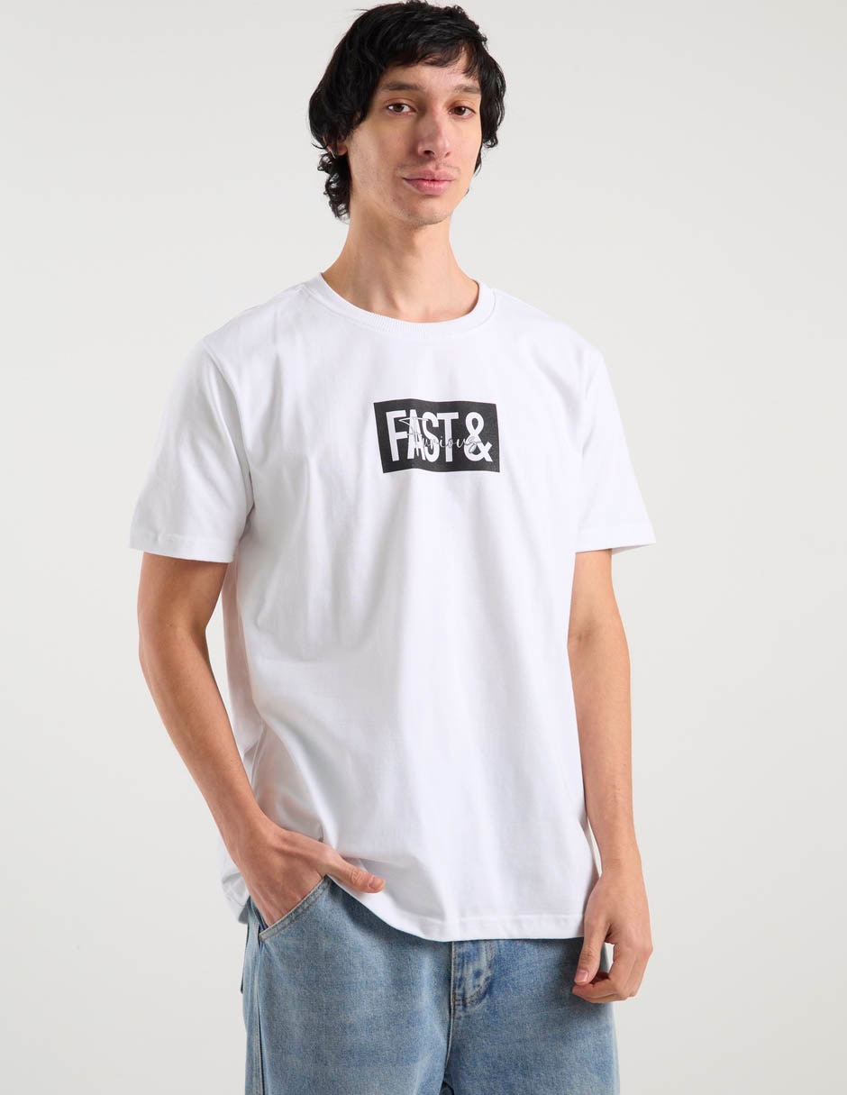 Playera cuello redondo para hombre 1