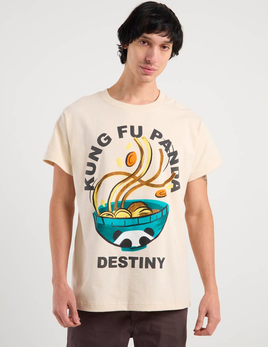Playera Kung Fu Panda cuello redondo para hombre 7