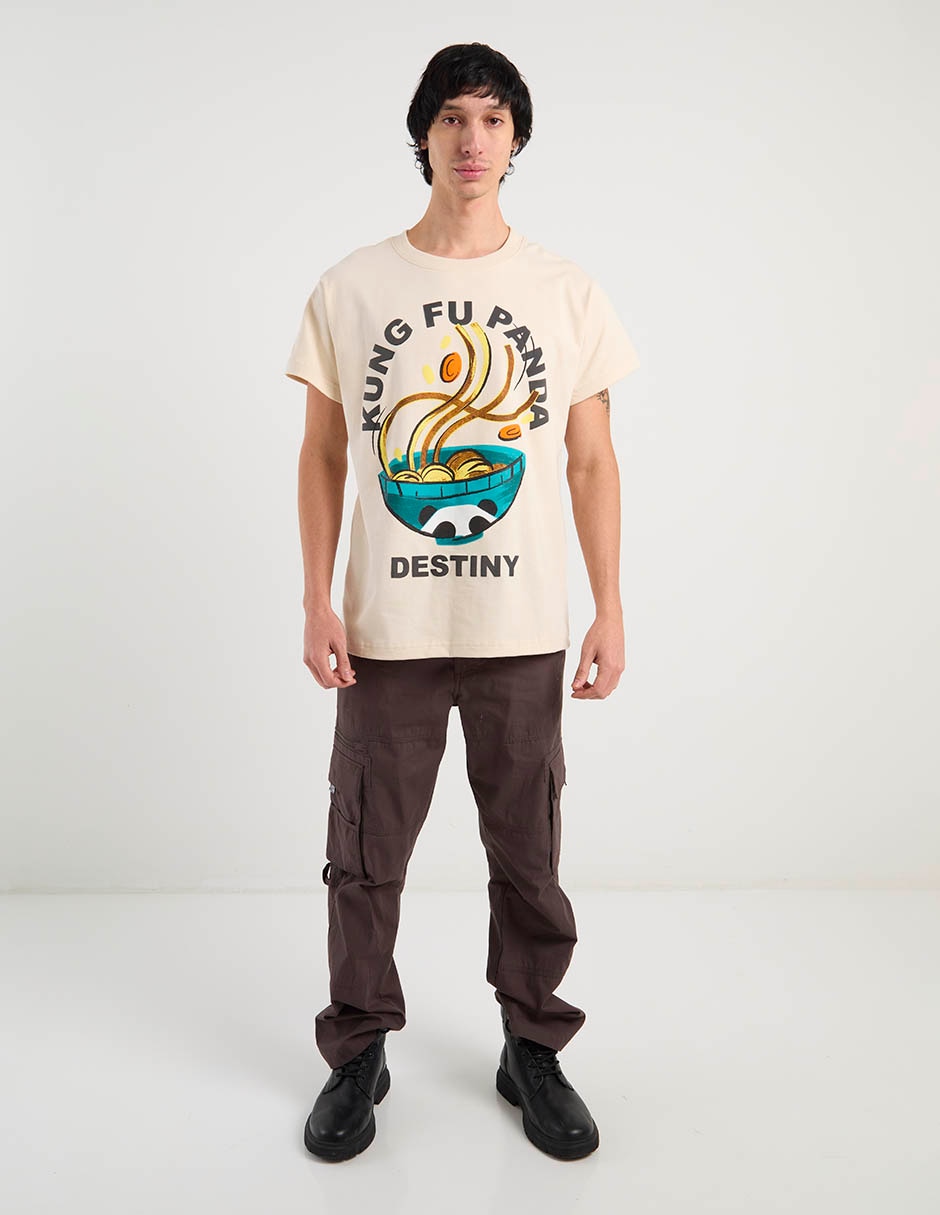 Playera Kung Fu Panda cuello redondo para hombre 8