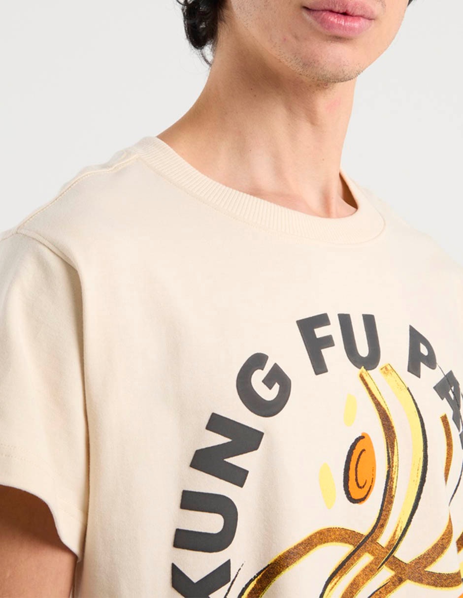 Playera Kung Fu Panda cuello redondo para hombre 10