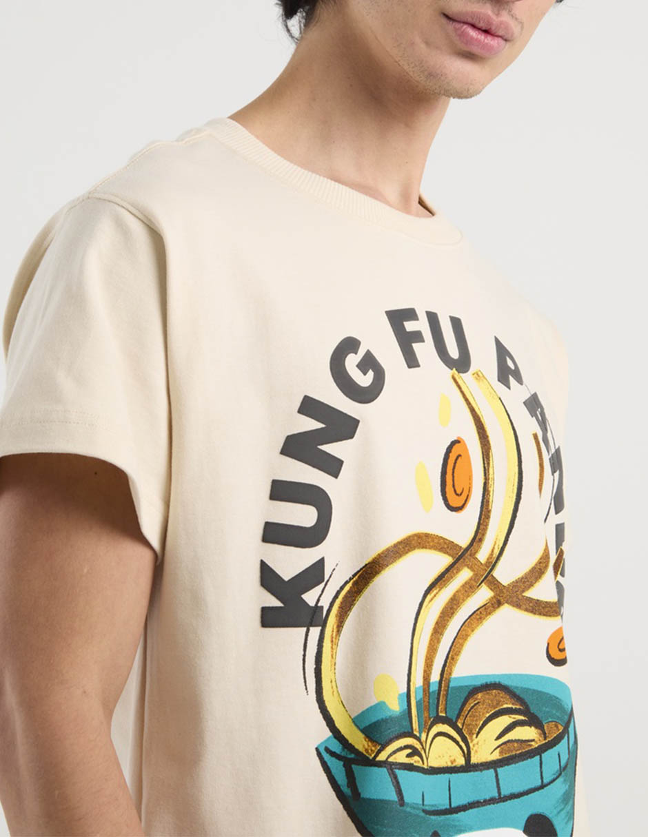 Playera Kung Fu Panda cuello redondo para hombre 11