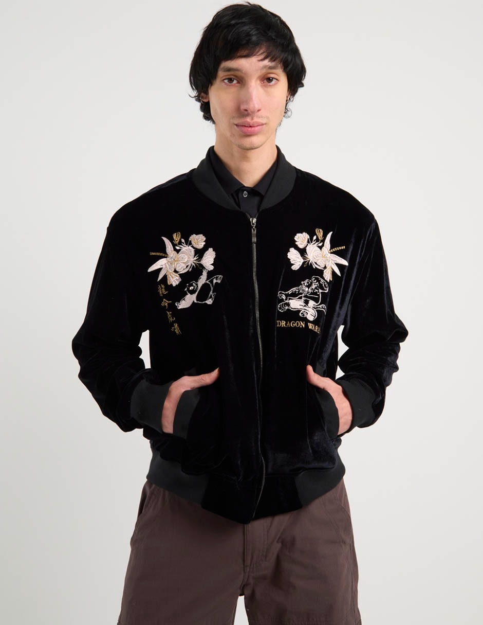 Chamarra bomber Univrs con bolsillos para hombre