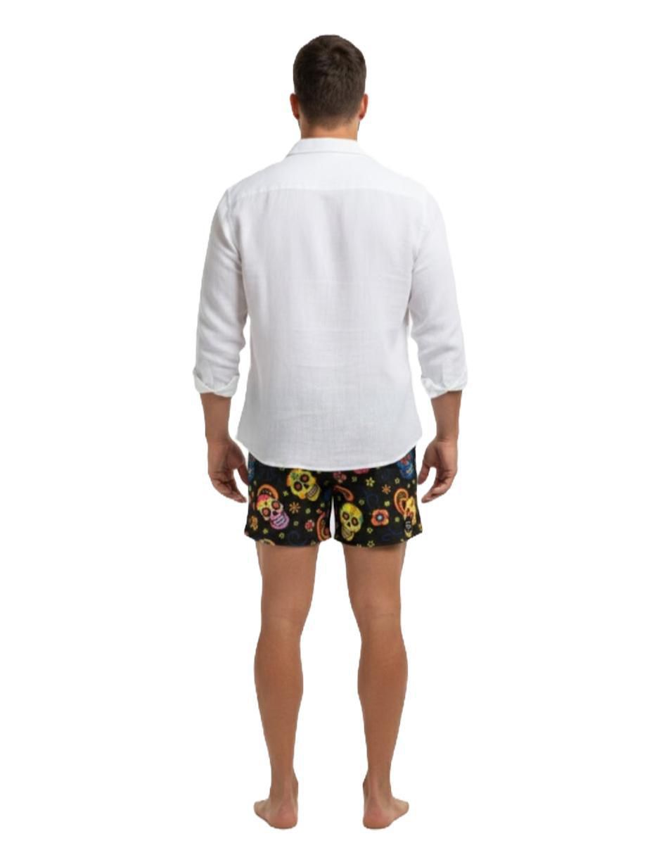 Traje de baño con bolsillos para hombre