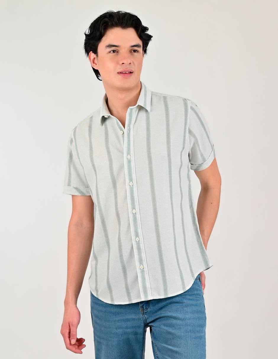 Camisa casual manga corta para hombre Camisa casual manga corta para hombre