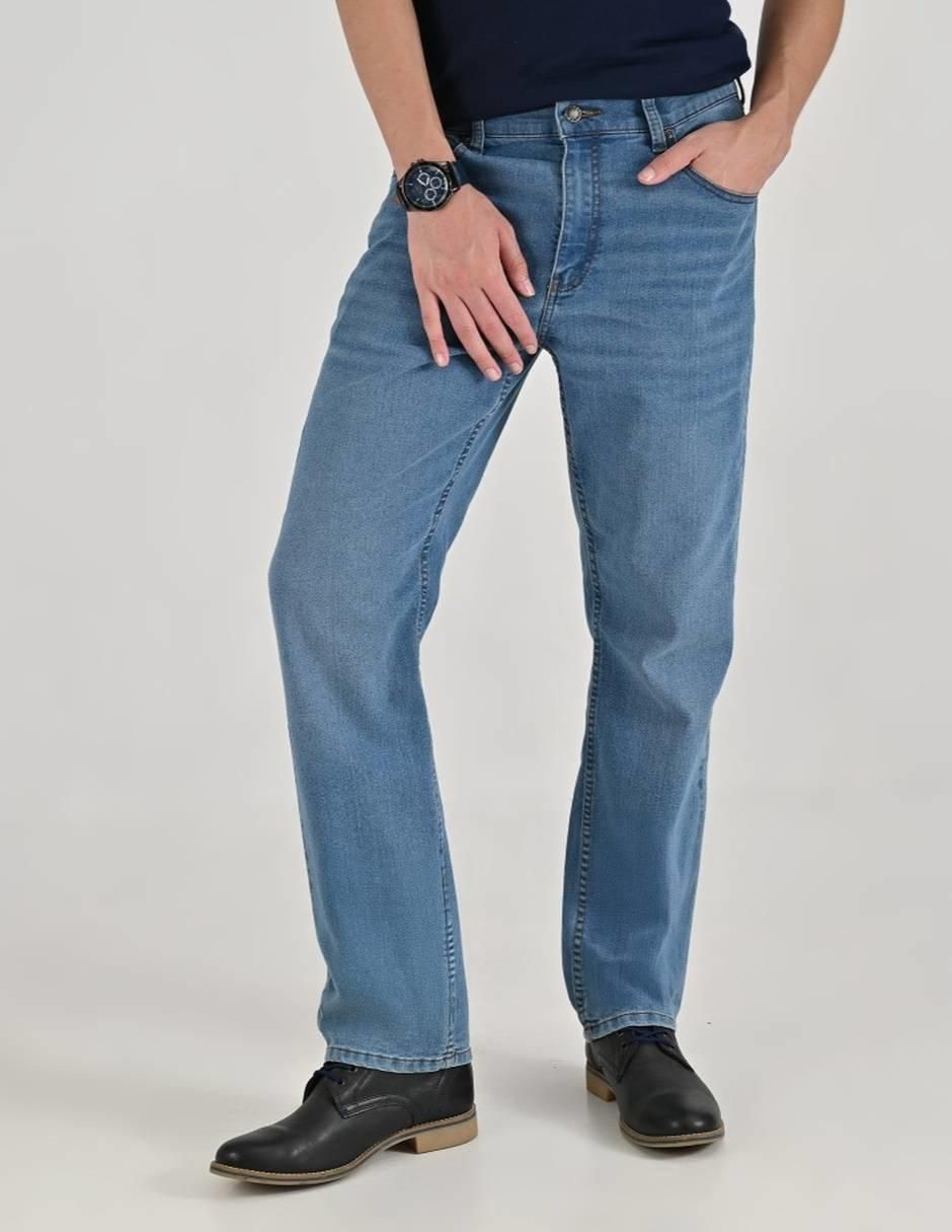 Jeans straight lavado whisker para hombre Jeans straight lavado whisker para hombre